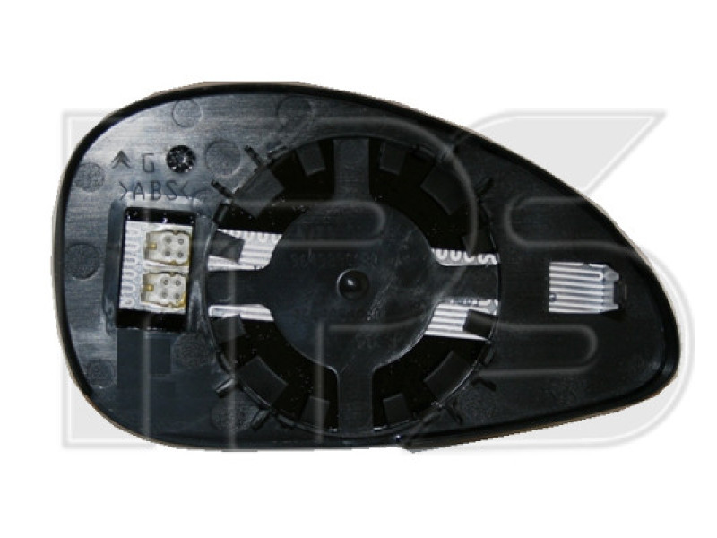 Вкладиш дзеркала лівий Citroen C4 2005-2009 FPS FP 2008 M57