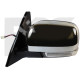 Дзеркало ліве Mitsubishi Pajero Wagon 4 07-14 (Китай) хром, 10 PIN