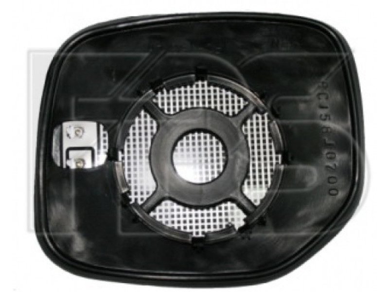 Вкладиш дзеркала лівий з обігрівом Citroen Berlingo 1997-2007, Peugeot Partner 1997-2007 (Китай)