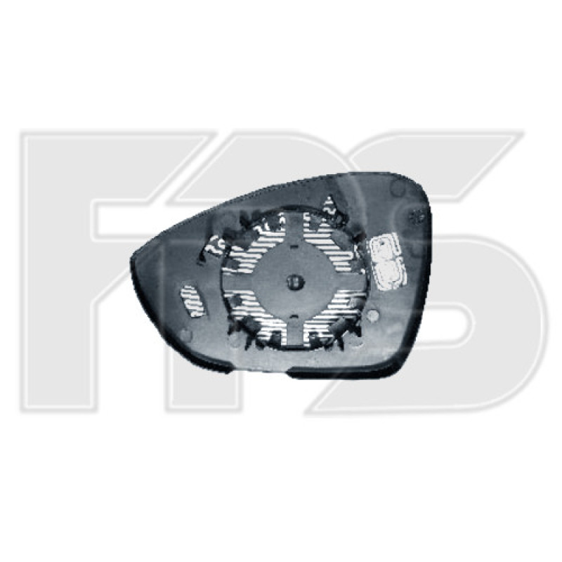 Вкладиш дзеркала лівий Citroen C4 / DS4 2011- (FPS)