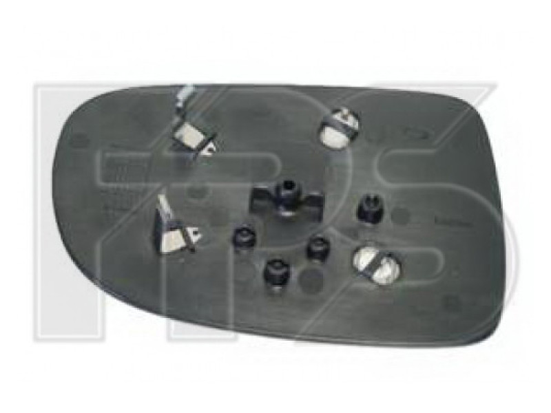 Вкладиш дзеркала лівий (VIEW Max) Opel Corsa C 2000-2003 FP 5023 M53
