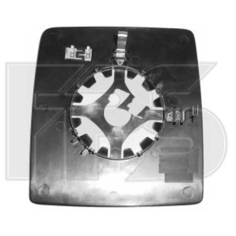 Вкладиш дзеркала лівий без обігріву Opel Combo 2001-2012 FPS