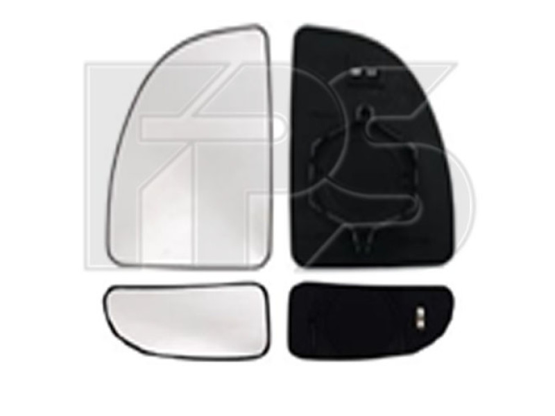 Вкладиш дзеркала лівий Peugeot Boxer 1999-2006 FPS FP 2092 M51