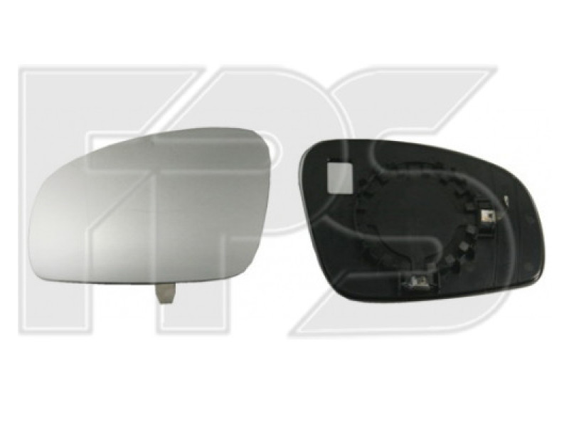 Вкладиш дзеркала лівий Skoda Fabia 2007-2014 5J0857521H 