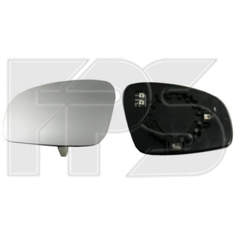 Вкладиш дзеркала лівий з обігрівом Skoda Fabia 07-14 Китай