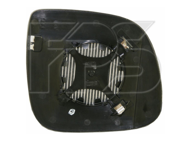 Вкладиш дзеркала лівий з обігрівом, асферичний VW Transporter T5 2010-2015 FPS