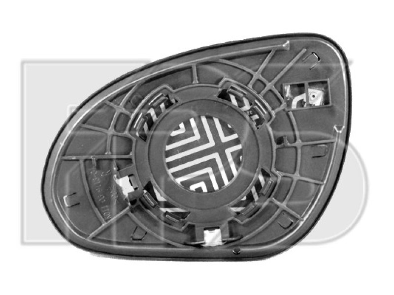 Вкладиш дзеркала правий Hyundai i30 FD 2007-2010 FPS FP 3219 M12