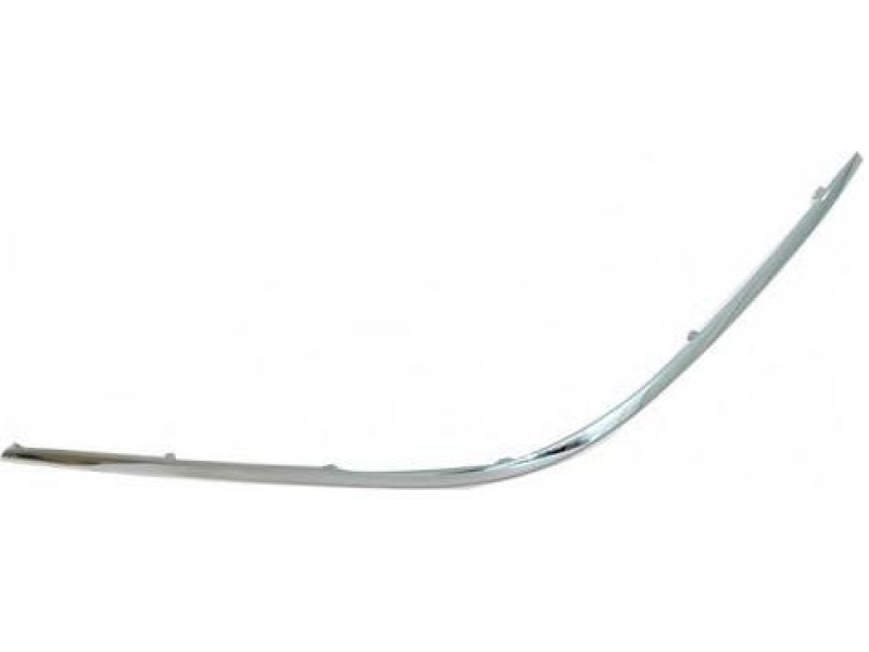 Молдинг переднього бампера Mercedes E-class W210 99-02, лівий хром (FPS) 2108850874