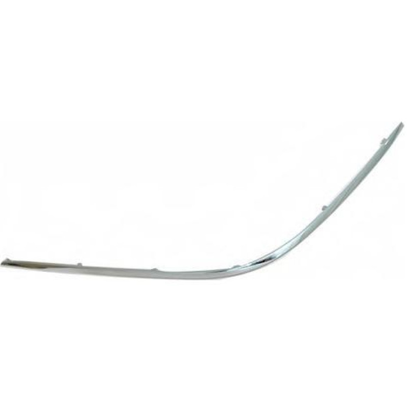 Молдинг переднього бампера Mercedes E-class W210 99-02, правий хром (FPS) 2108850774