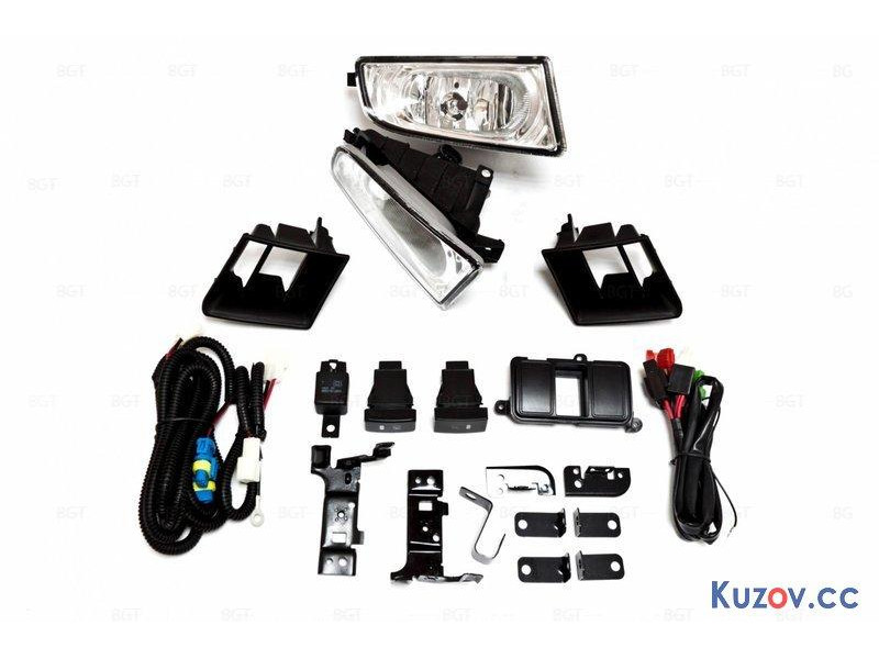 Протитуманні фари Honda Civic 4D (06-09) права ліва монтажний комплект (Depo) 08V31SNB000