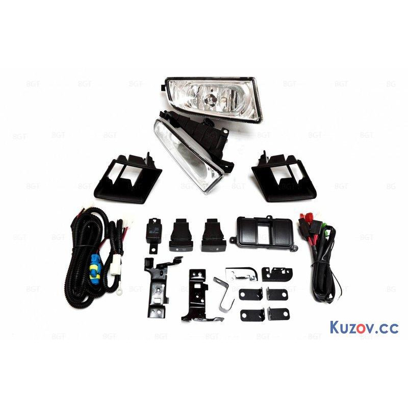 Протитуманні фари Honda Civic 4D (06-09) права ліва монтажний комплект (Depo) 08V31SNB000