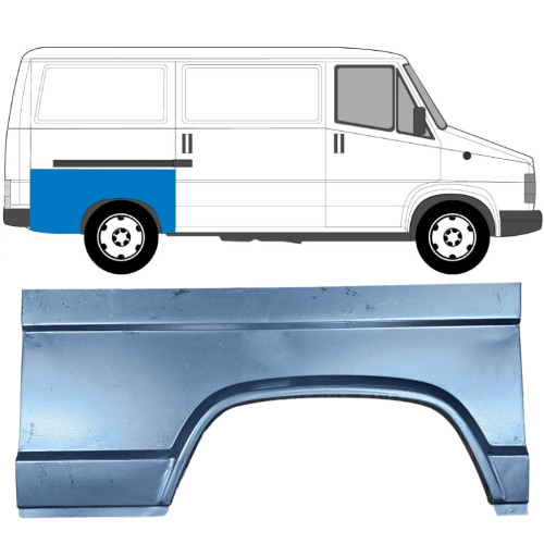 Арка заднього крила права Fiat Ducato -94, Citroen C25, Peugeot J5 -94 Klokkerholm
