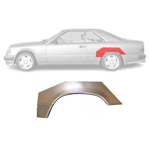 Арка задня ліва (купе) Mercedes W124 E-class 1984-1996 (PL)