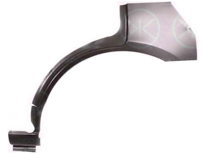 Арка задня ліва Mazda 323 BG 89-94 (Klokkerholm) 4 двері