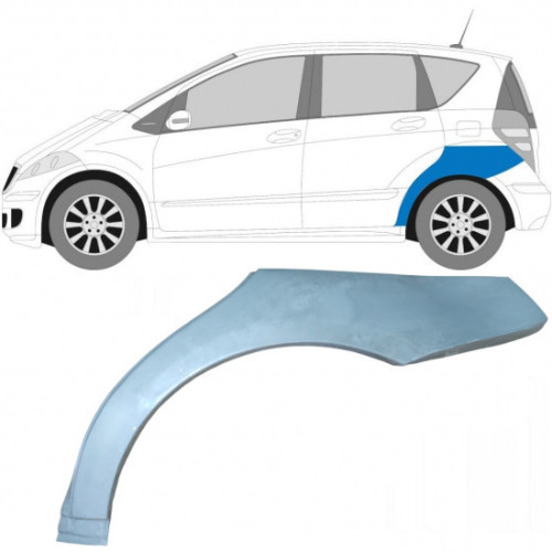Арка задня ліва Mercedes A-class W169 2004-2012 (KH)