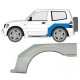 Арка задня ліва Mitsubishi Pajero 3 2000-2007 (Польща) 2 двері