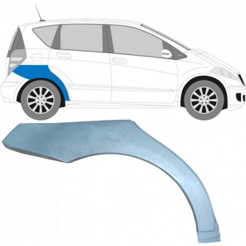 Арка задня права Mercedes A-class W169 2004-2012 (KH)