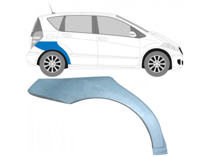 Арка задня права Mercedes A-class W169 04-12 (Klokkerholm)