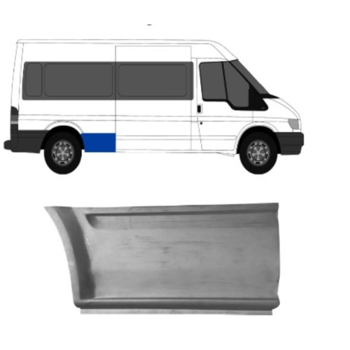 Арка задня права перед колесом Ford Transit 2000-2013 довга база POTRYKUS 2509561P