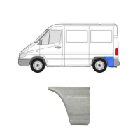 Арка задня за колесом ліва Mercedes Sprinter W901-W903, VW LT 2 95-06 коротка база (Klokkerholm)