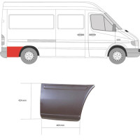 Арка задня за колесом права Mercedes Sprinter W901-W903, VW LT 2 95-06 середня база (Klokkerholm)