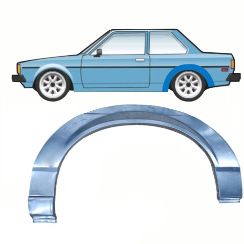 Арки задня ліва Toyota Corolla E7 2 дв. 79-87 (KK)