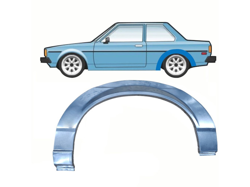 Арки задня ліва Toyota Corolla E7 2 дв. 79-87 (KK)