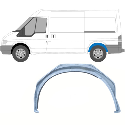 Арки задня внутрішня ліва Ford Transit 2000-2013 (Polcar)