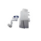 Бачок омивача Audi A3 8P 2003-2013, Skoda Octavia A5 2004-2013, Superb 3T 2008-2015, Yeti 2009-2017, VW Caddy 2004-2015, Golf 5 2003-2009, Golf 6 2008-2013, Jetta 5 2005-2010, Touran 2003-2006 (Китай) об'єм 5,5 л 1K0955453S