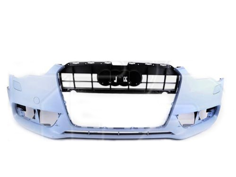 Бампер передній (з отворами під омивач та парктронік) Audi A5 8T 2012-2016 Китай