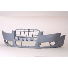 Бампер передній без отвору під омивач та парктронік Audi A6 C6 2005-2008 LKQ 4F087105GRU
