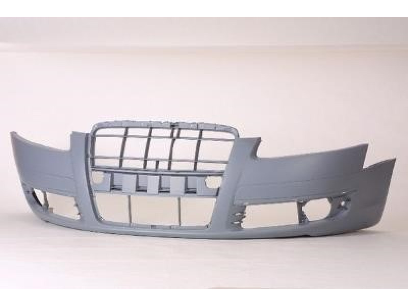 Бампер передній без отвору під омивач та парктронік Audi A6 C6 2005-2008 LKQ 4F087105GRU
