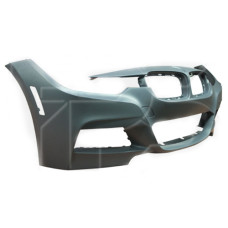 Бампер передній з отворами під відбивач BMW 3 F30 M-Sport 2012-2015 Тайвань