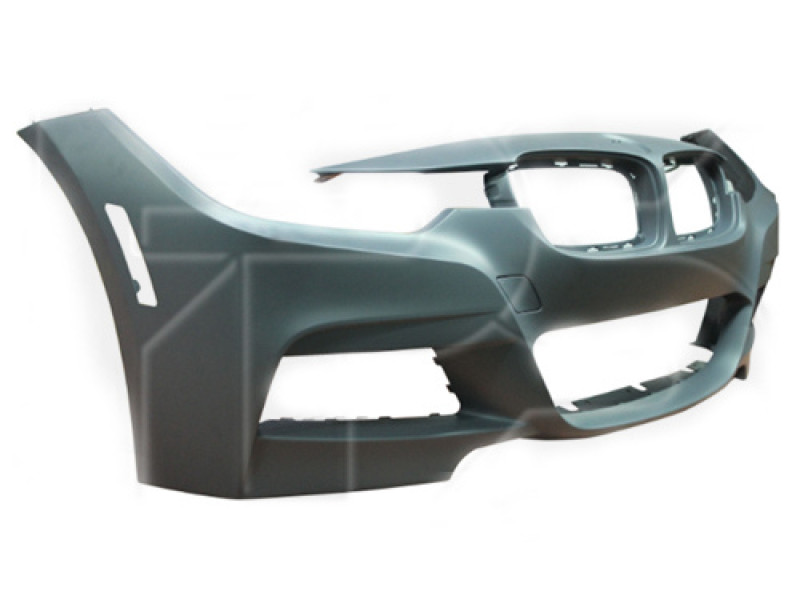 Бампер передній з отворами під відбивач BMW 3 F30 M-Sport 2012-2015 Тайвань