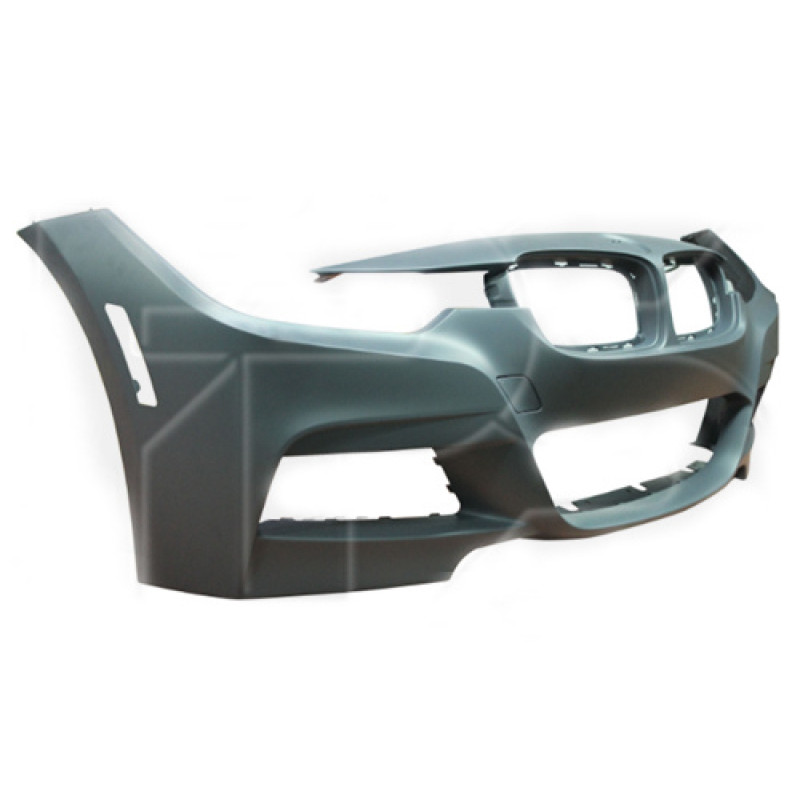 Бампер передній з отворами під відбивач BMW 3 F30 M-Sport 2012-2015 Тайвань