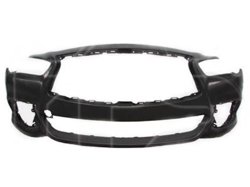 Бампер передній без отворів під парктронік Infiniti JX/QX60 2016-2021 Тайвань