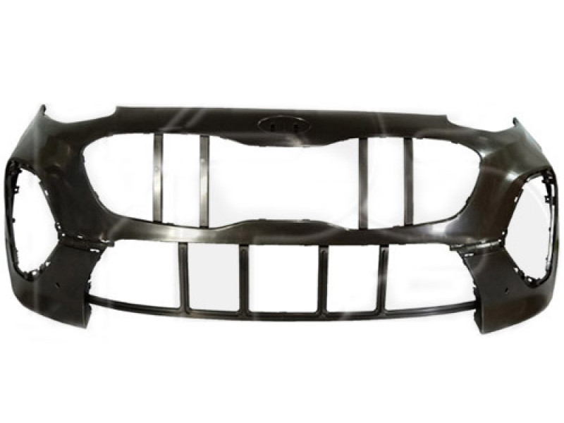 Бампер передній з отворами під парктронік Kia Sportage QL 2018-2022 Тайвань