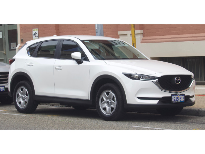 Бампер передній Mazda CX-5 2017-2023 (Китай) KB8A50031EBB