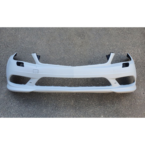 Бампер передній з отворами під омивачі Mercedes C-Class W204 2011-2014 AMG (LKQ) A2048852738