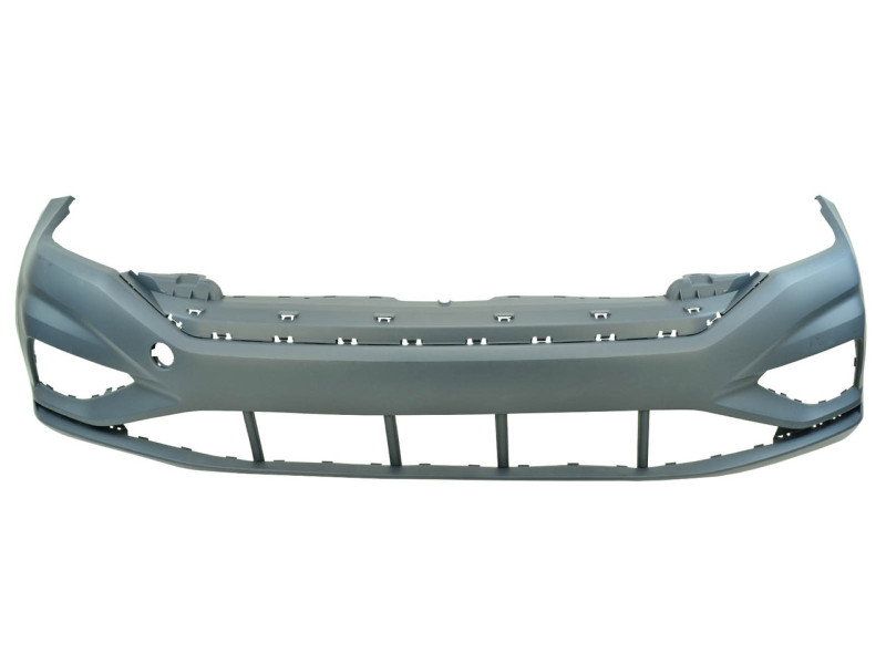 Бампер передній без отворів під протитуманки VW Jetta 7 2018- Тайвань 17A807217GRU