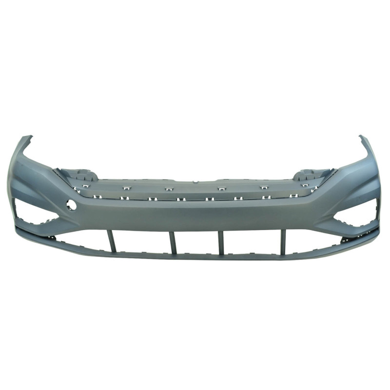 Бампер передній без отворів під протитуманки VW Jetta 7 2018- Тайвань 17A807217GRU