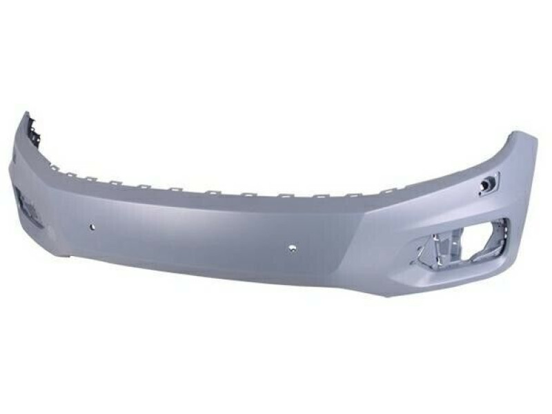 Бампер передній з отворами під парктронік та омивач VW Tiguan 2011-2016 Polcar 5N0807217FBGRU