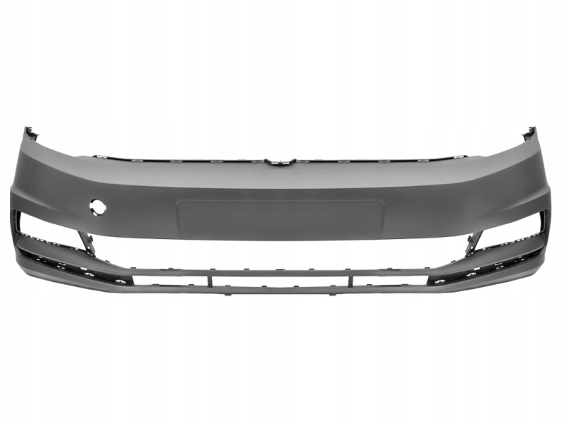 Бампер передній без отворів під омивач та парктронік VW Touran 2015- (Тайвань) 5TA807217GRU