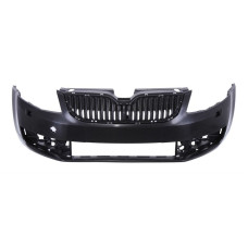 Бампер передній з решіткою (омивач) Skoda Octavia A7 2013-2017 Китай 	5E0807217A
