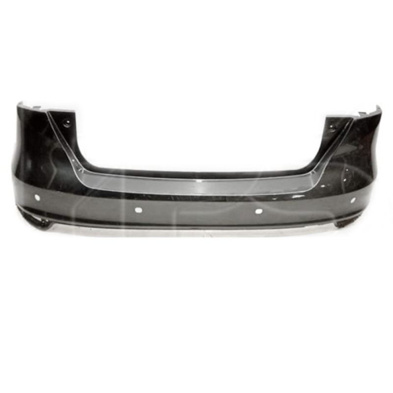 Бампер задній з отворами під парктронік Ford Focus 3 хетчбек 2015-2018 Китай