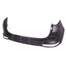 Бампер задній верхня частина Kia Sportage QL 2015-2018 Тайвань без отворів під парктронік