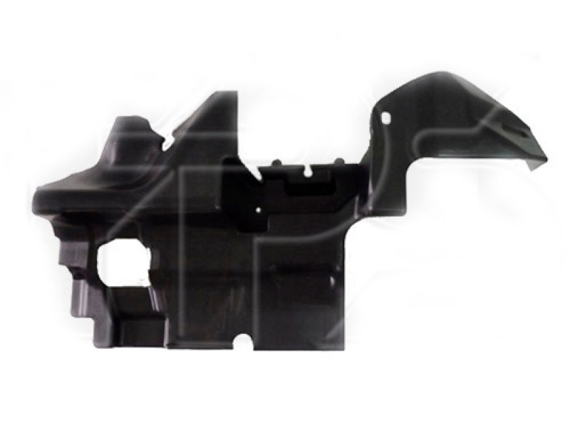 Дефлектор радіатора лівий Honda Civic FC 2016-2021 Тайвань двигун 1.5