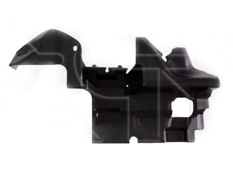 Дефлектор радіатора правий Honda Civic FC 2016-2021 (седан / хетчбек) Тайвань двигун 1.5