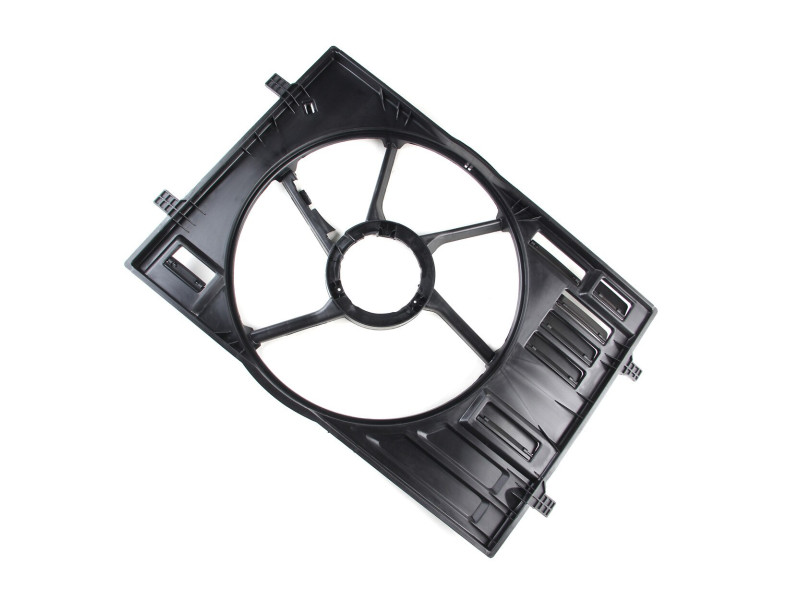 Дифузор радіатора VW Golf 7, Passat B8 EUR, Jetta 7, Tiguan 17-, Touran 11-15, Skoda Octavia A7, Superb 15-, Kodiaq, Audi A3 5Q0121205C