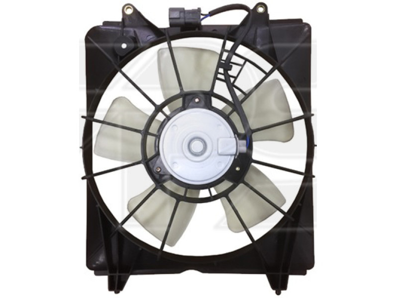Вентилятор радіатора в зборі Honda CR-V 3 06-12 двигун 2.4L (Тайвань) 19030RRAA01